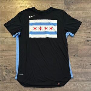 Nike Chicago Flag Chicago Bulls Shirt